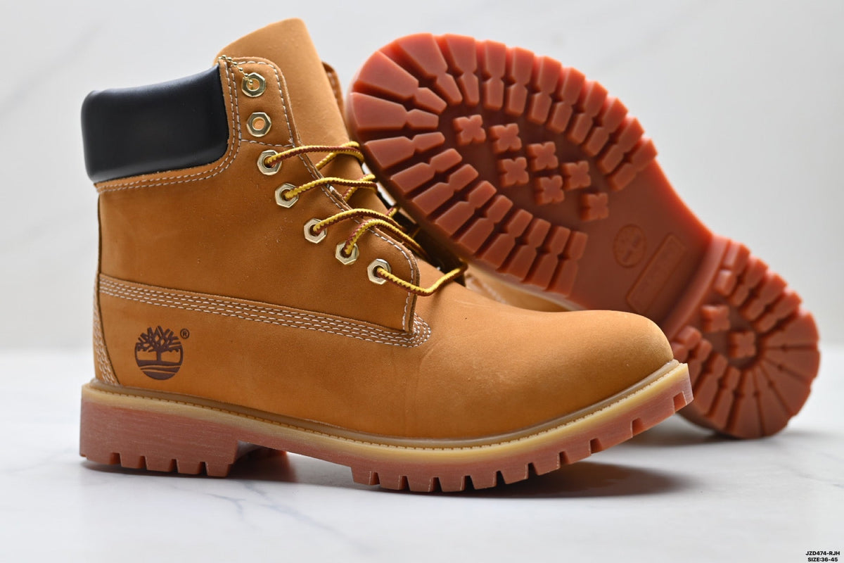 Timberland Wheat Premium Leather High Outdoor Boot