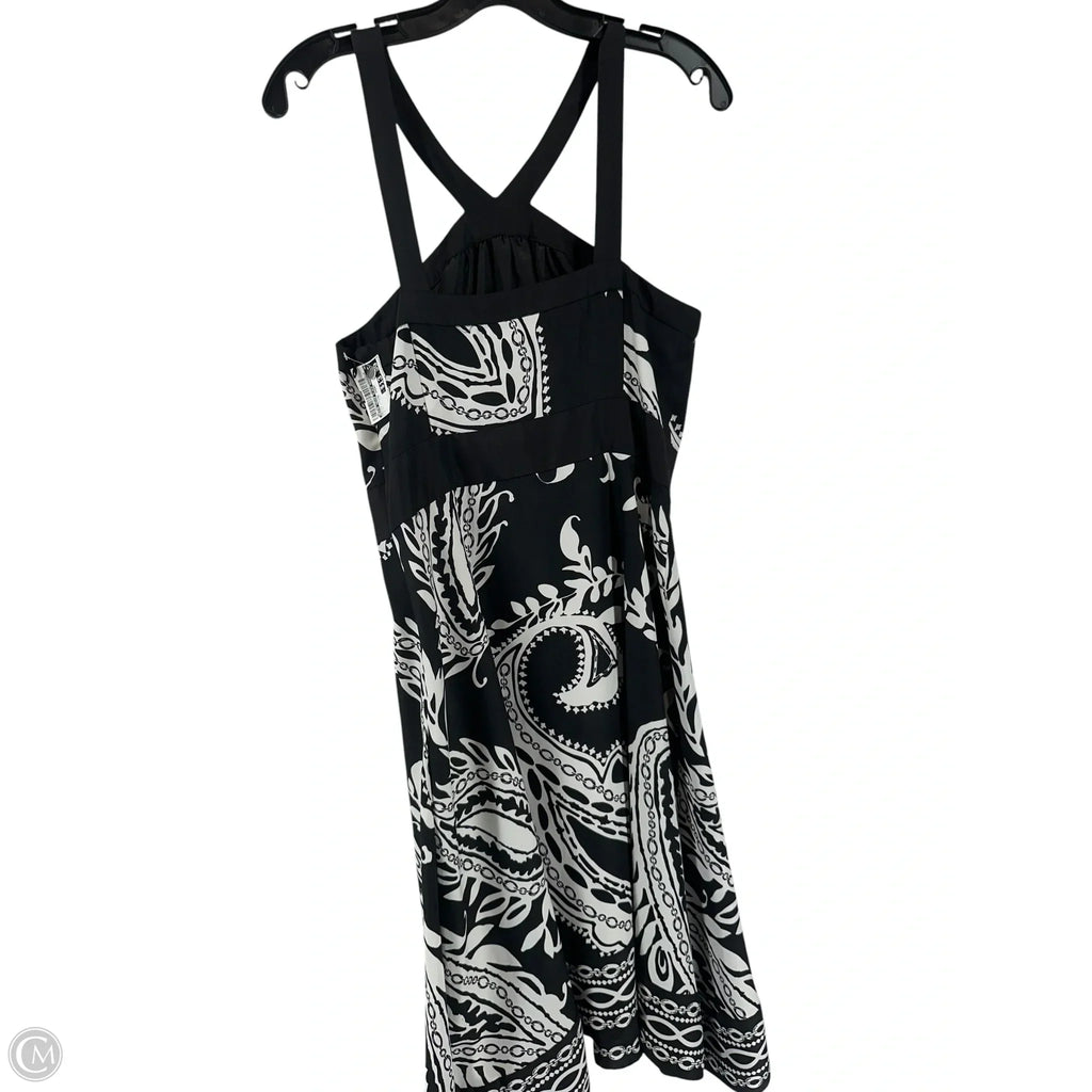 Dress Casual Short By White House Black Market In Black & White, Size: 8