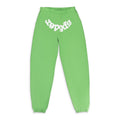 Green Web Sweatpants