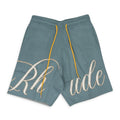 Sage Knit Script Shorts