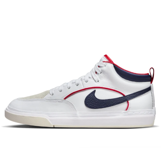 Nike SB React Leo 'White/Midnight Navy' Sneakers FD0268-100