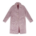 Pink Plaid Vinyl Trenchcoat