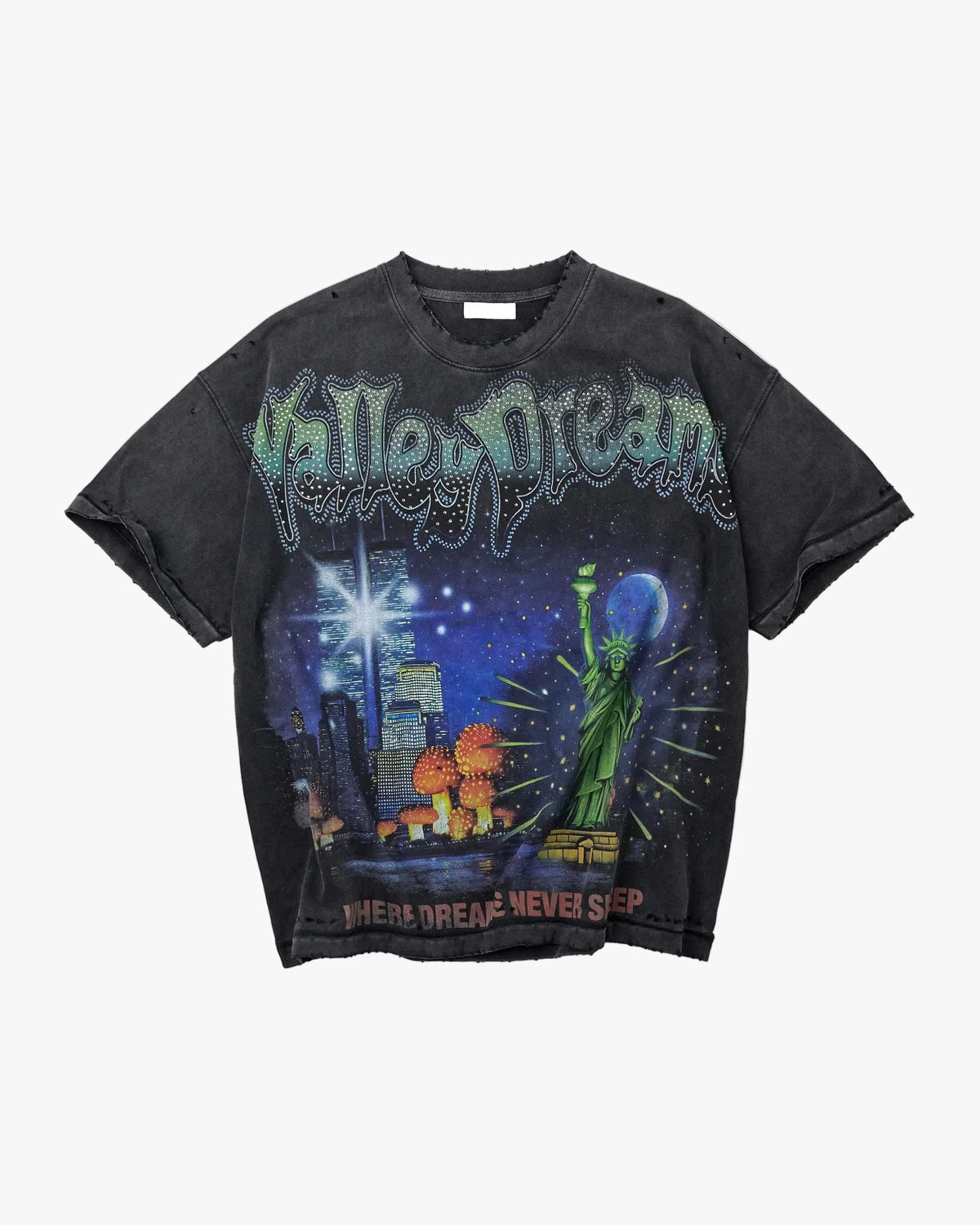 Vale Forever Skyline Bling Tee black