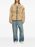 Diesel S-Zat logo-detail teddy hoodie