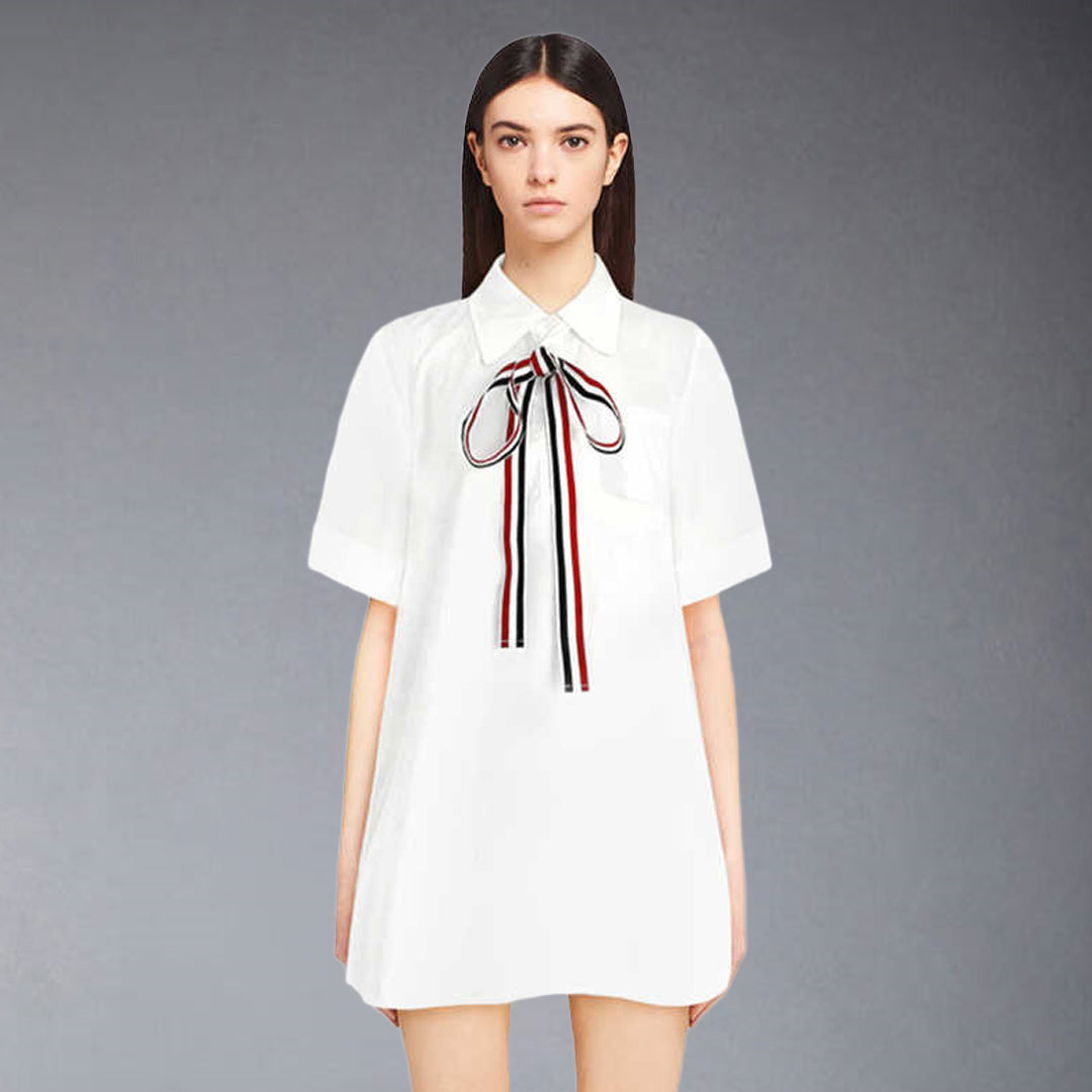 Women's Bow-Tie Shirt Dress | Thom Browne