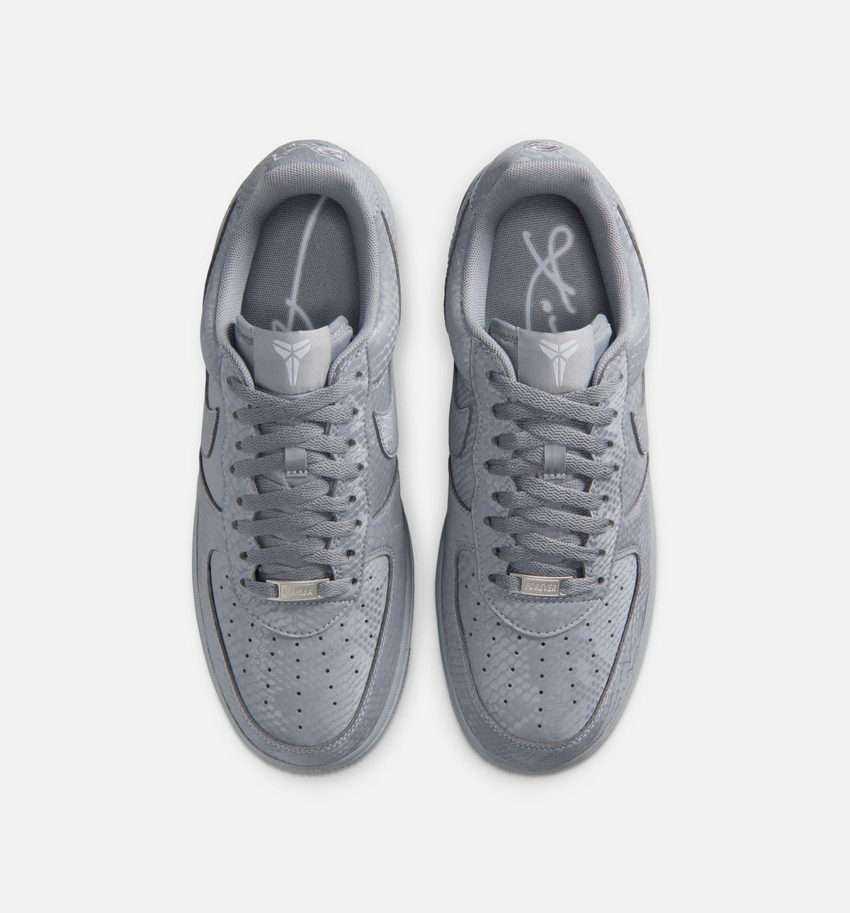 Kobe Air Force 1 Low Cool Grey Men's Lifestyle Shoe