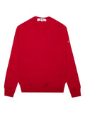 Comme Des Garçons Play heart-embellished sweater