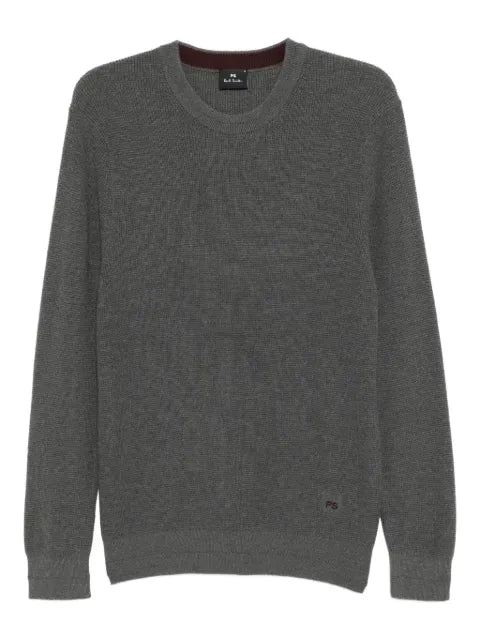 PS Paul Smith logo-embroidered sweater