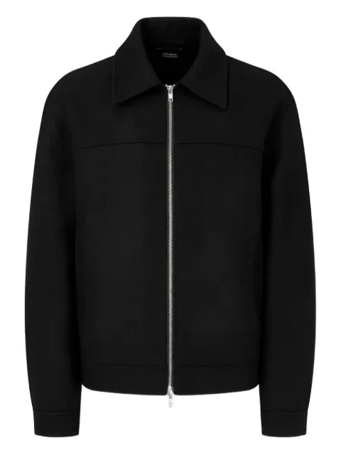 TOMBOY zip-up wool jacket
