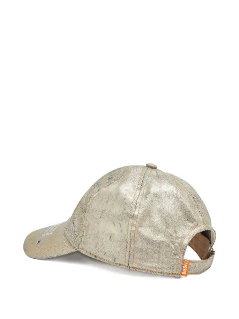 Diesel logo-detail baseball cap
