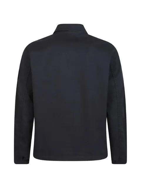 Stone Island 1200013 stretch organic cotton twill shirt jacket