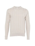 Eleventy ribbed round-neck sweater
