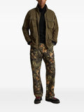 Polo Ralph Lauren multi-pocket button-up military jacket