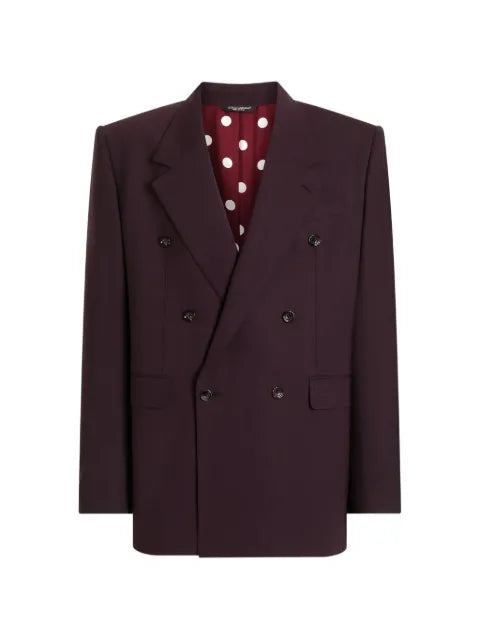 Dolce & Gabbana Palermo double-breasted wool jacket