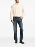 Courrèges zipped fleece sweater