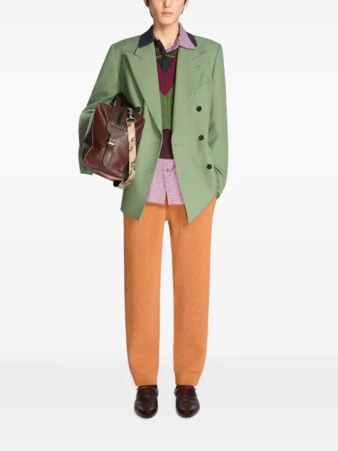 DRIES VAN NOTEN oversized wool blazer