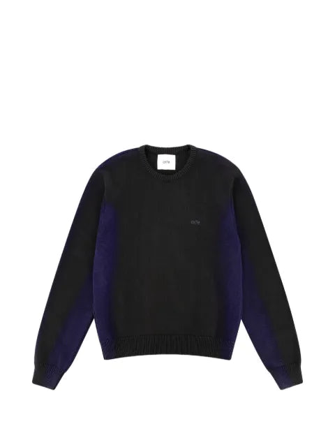 Arte Antwerp embroidered-logo long-sleeve sweater