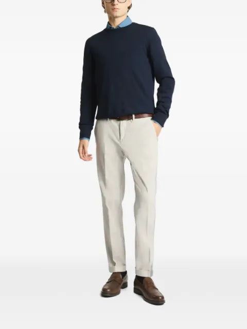 Fay crew-neck long-sleeve sweater