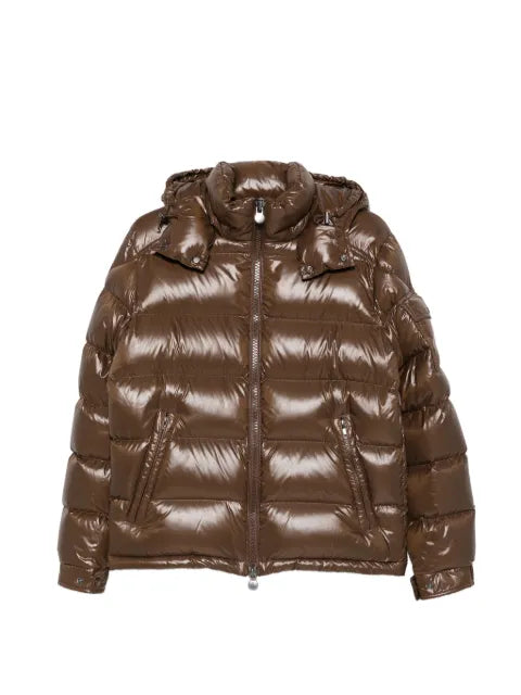 Moncler Maya hooded short down jacket