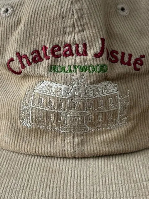 GALLERY DEPT. Chateau Josué corduroy baseball cap