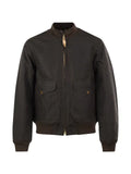 Ceccarelli waxed-cotton bomber jacket