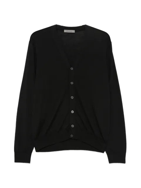 Corneliani button-up V-neck cardigan