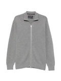 Marc O'Polo ribbed zip-up cardigan