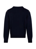 DUNST argyle-knit sweater