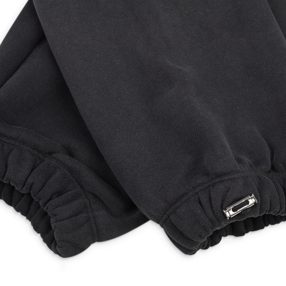 Black MA Bar Applique Sweatpants