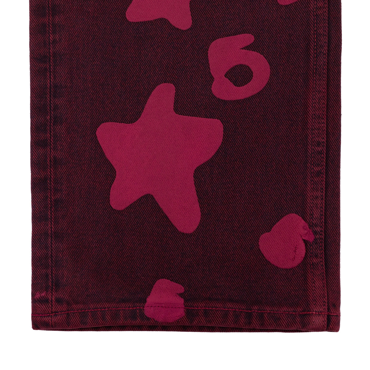 Red Beluga Denim Jeans