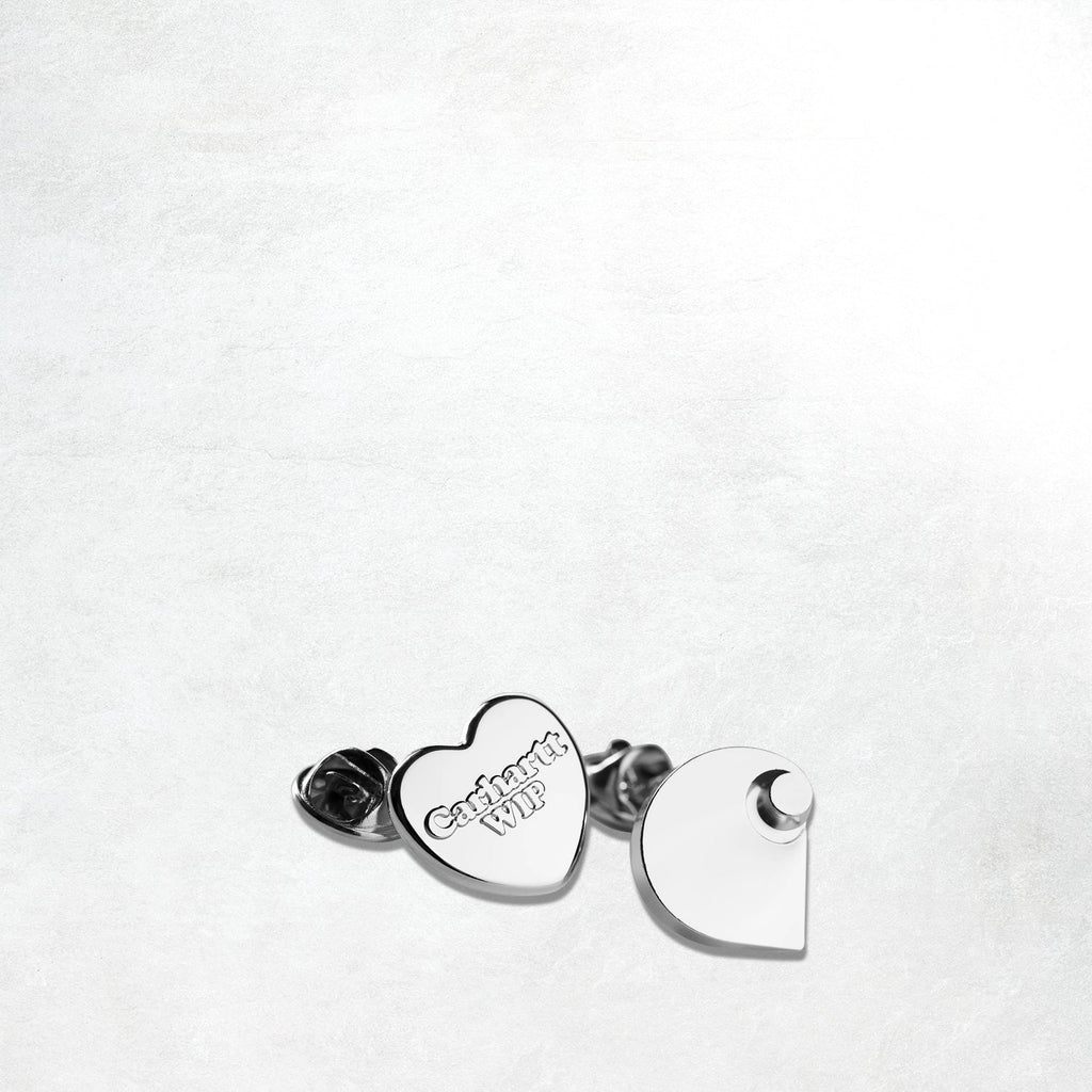 Carhartt WIP Pins Set: Silver