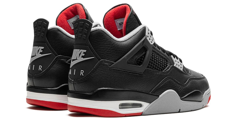 Air Jordan 4 Retro 'Bred Reimagined' – Black & Fire Red AJ4 Rebuilt with Premium Materials & OG-Faithful Construction