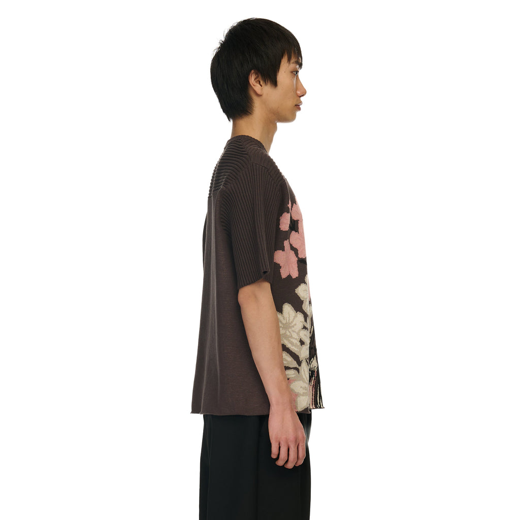 "yakuza v2" knitted Jersey blue