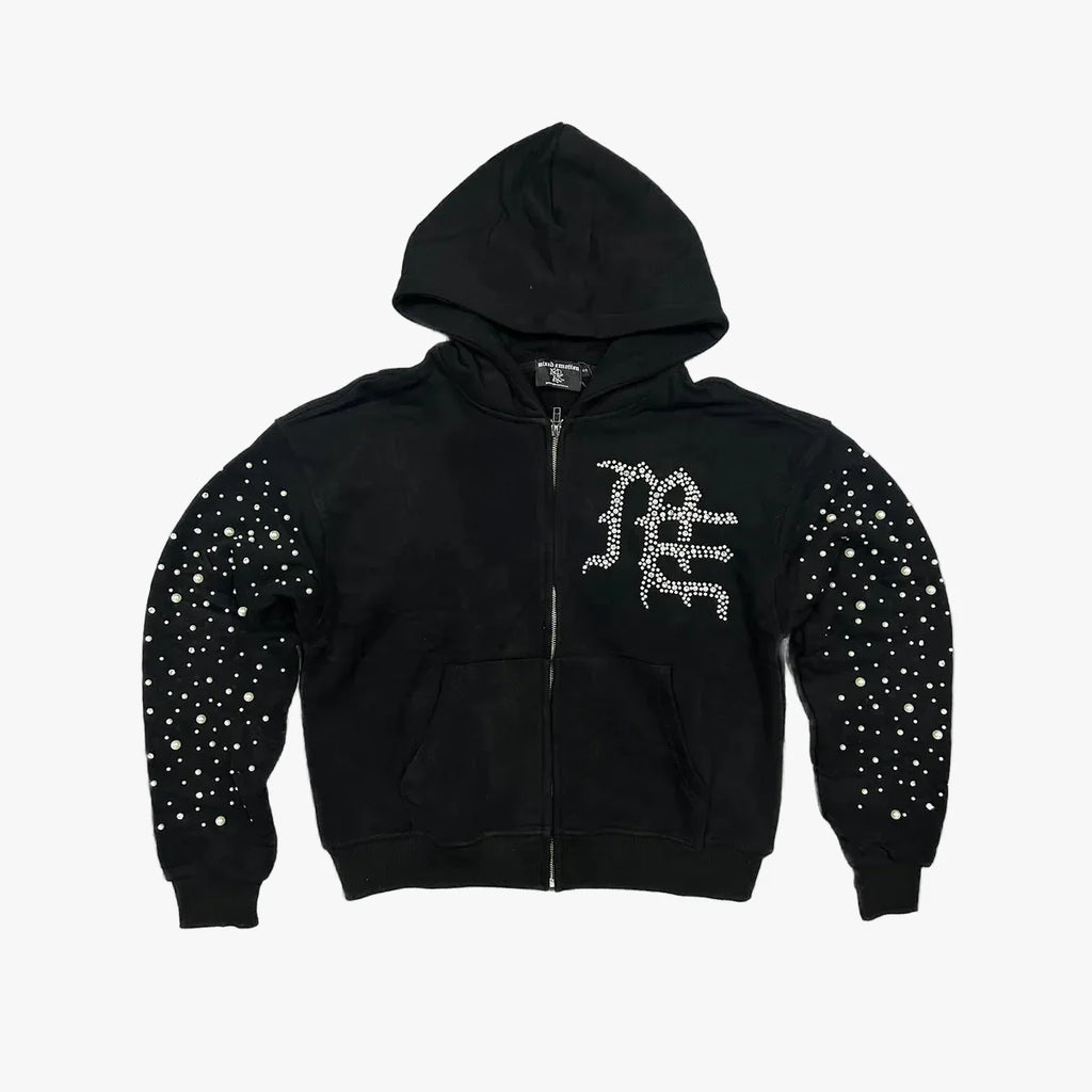 Mixed Emotion Black Pearl Hoodie