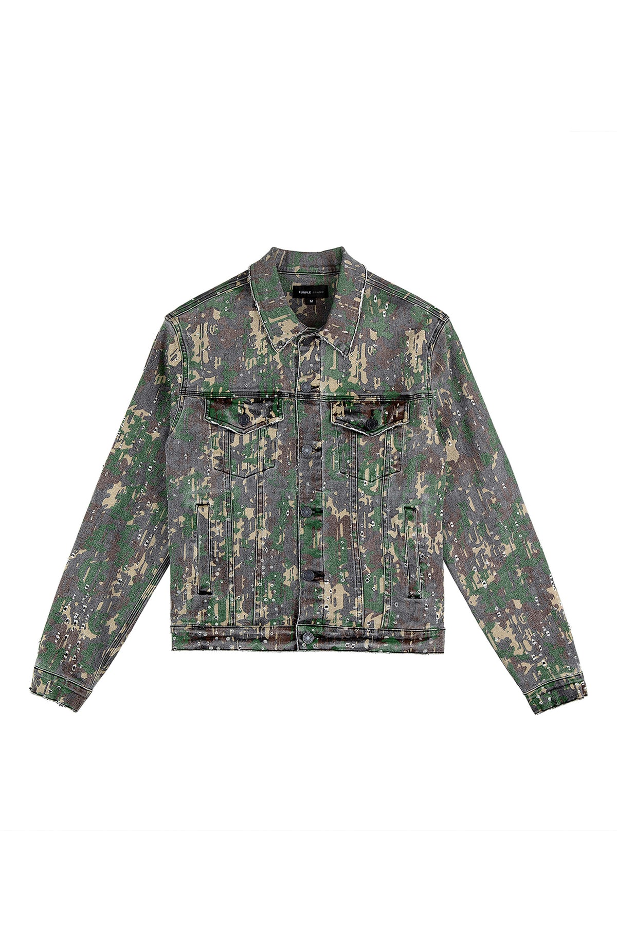 P024 Militaire Buckshot Trucker Jacket
