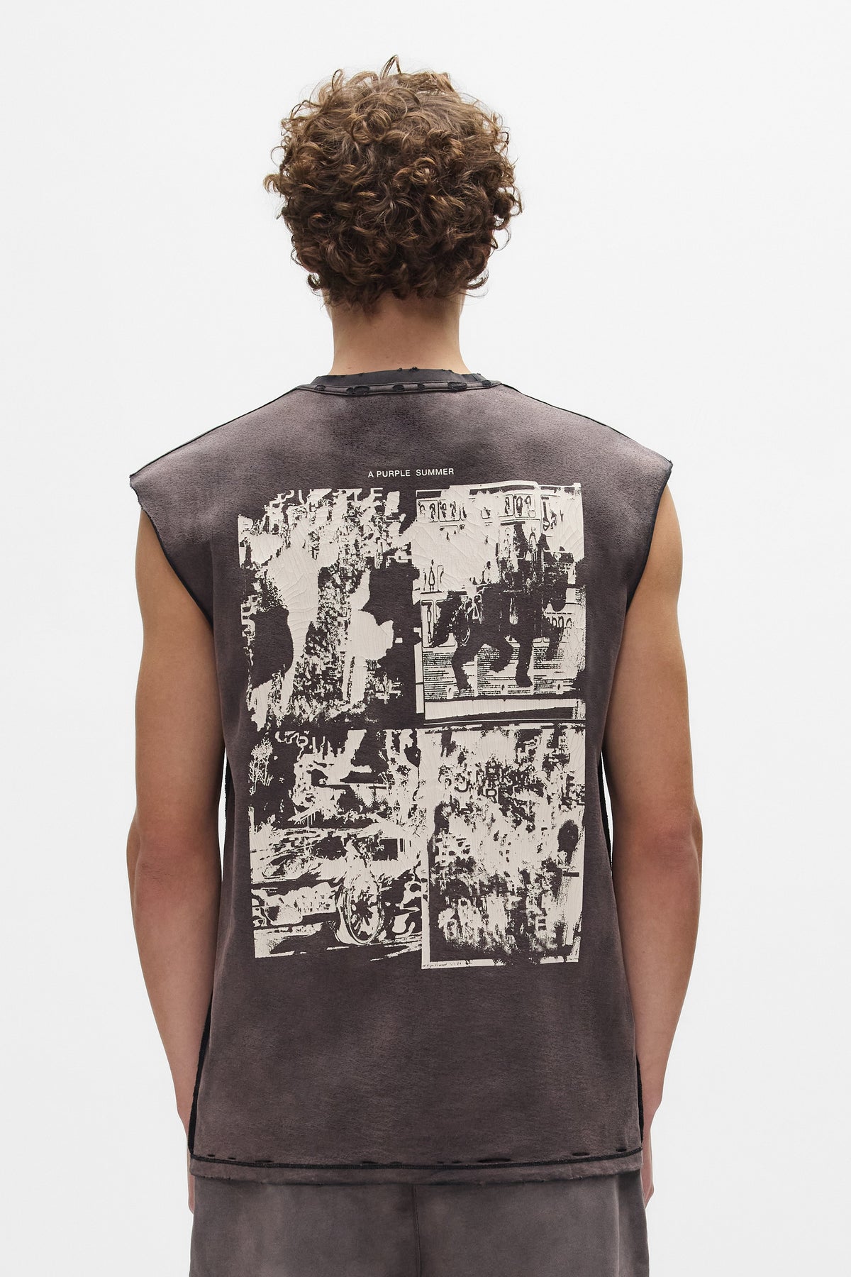 Worn Gothic Tank Top
