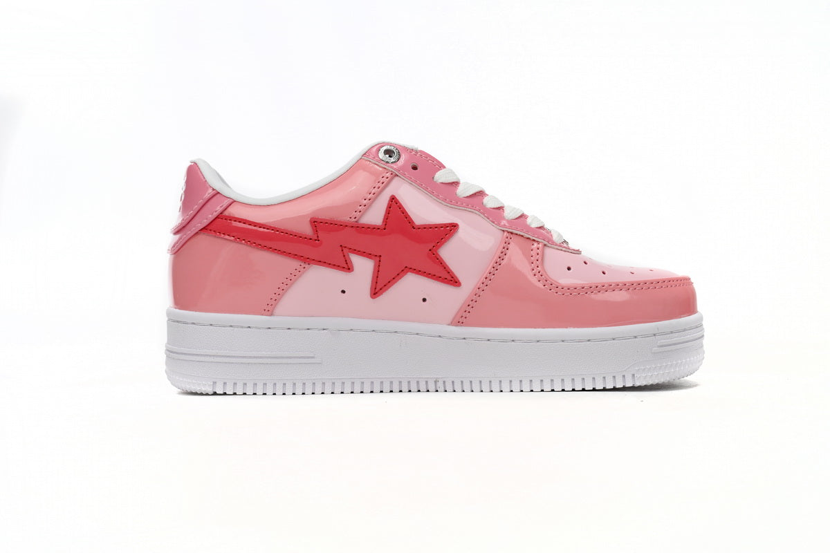 A Bathing Ape Bape Sta Low Color Camo Combo Pink Rep Sneakers 001FWH201046_PNK