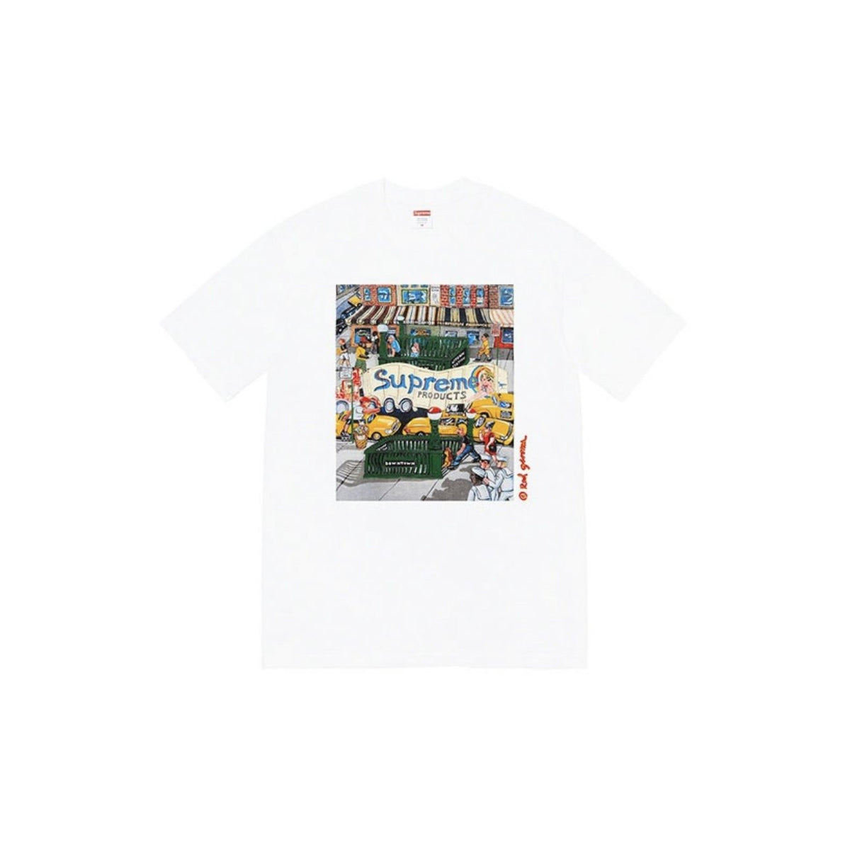 Supreme Manhattan City Graphic T-Shirt