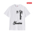 Supreme Yankees NY Graphic Short-Sleeve T-Shirt