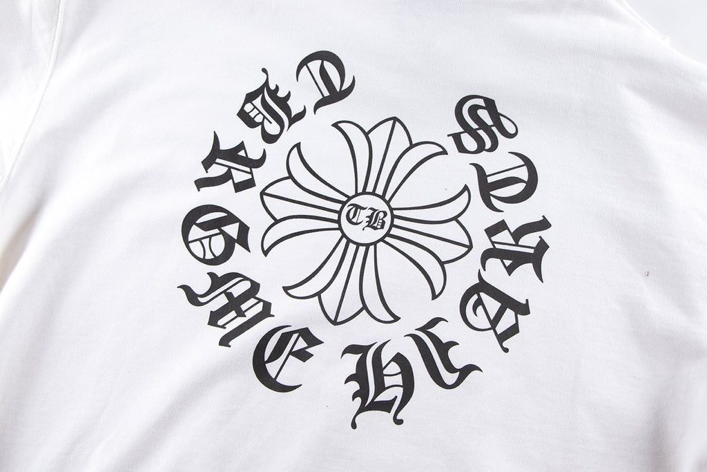 Chrome Hearts Flower Back Graphic Hoodie