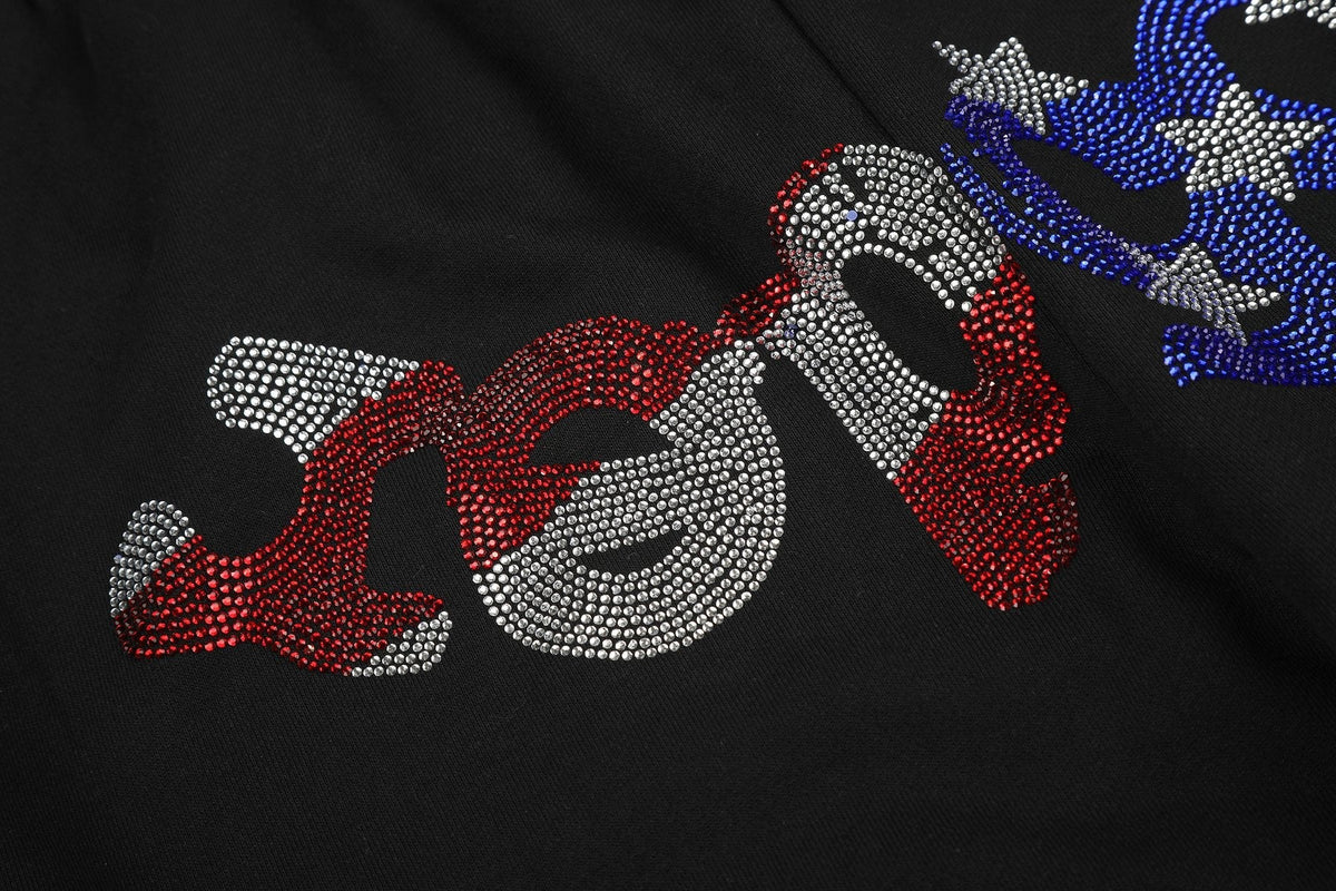 Sp5der Rhinestone Web Graphic Matching Set