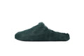 MARNI Long-Hair Calfskin Fussbett Sabot Deep Green
