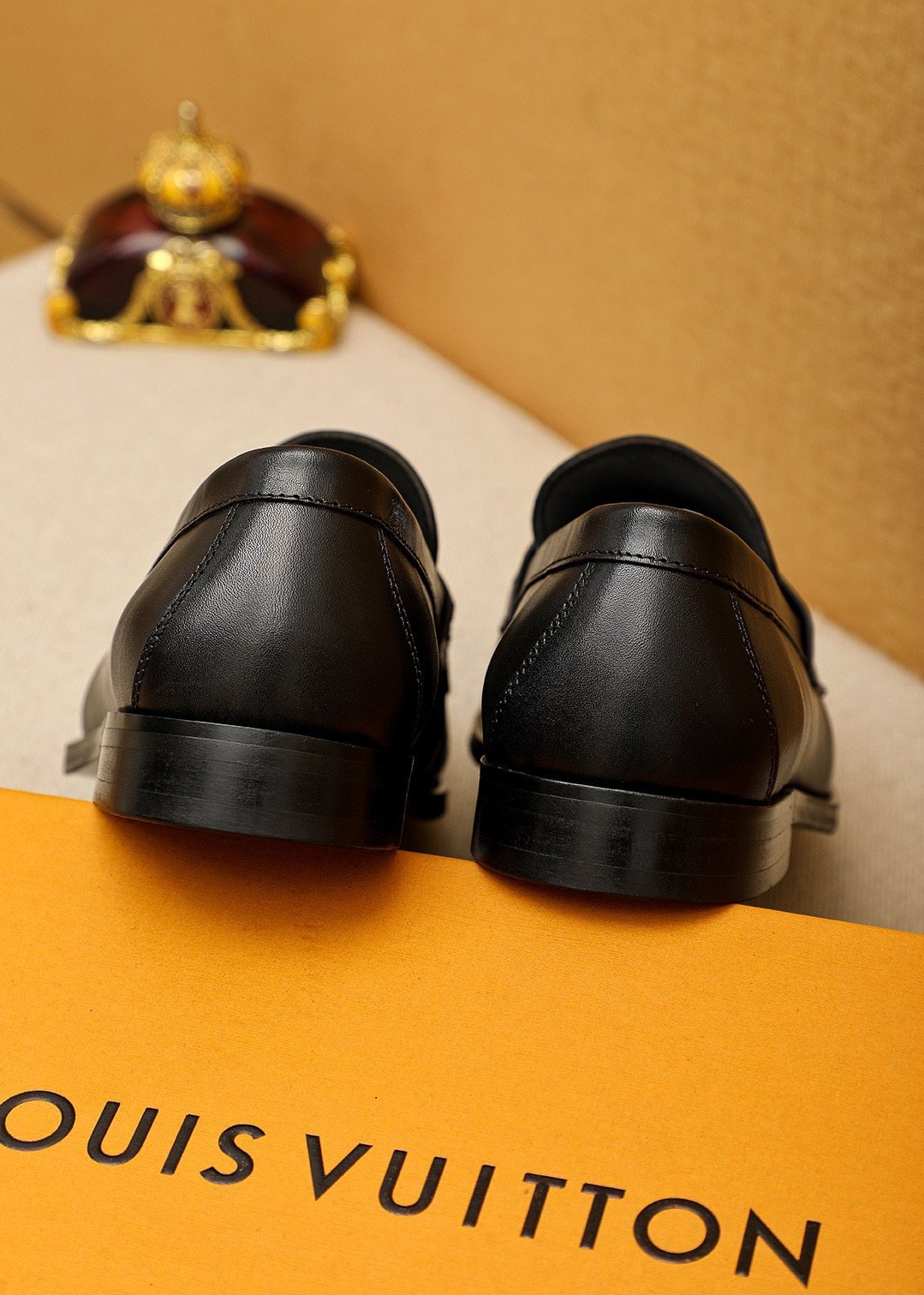 Louis Vuitton Black Hardware Loafers