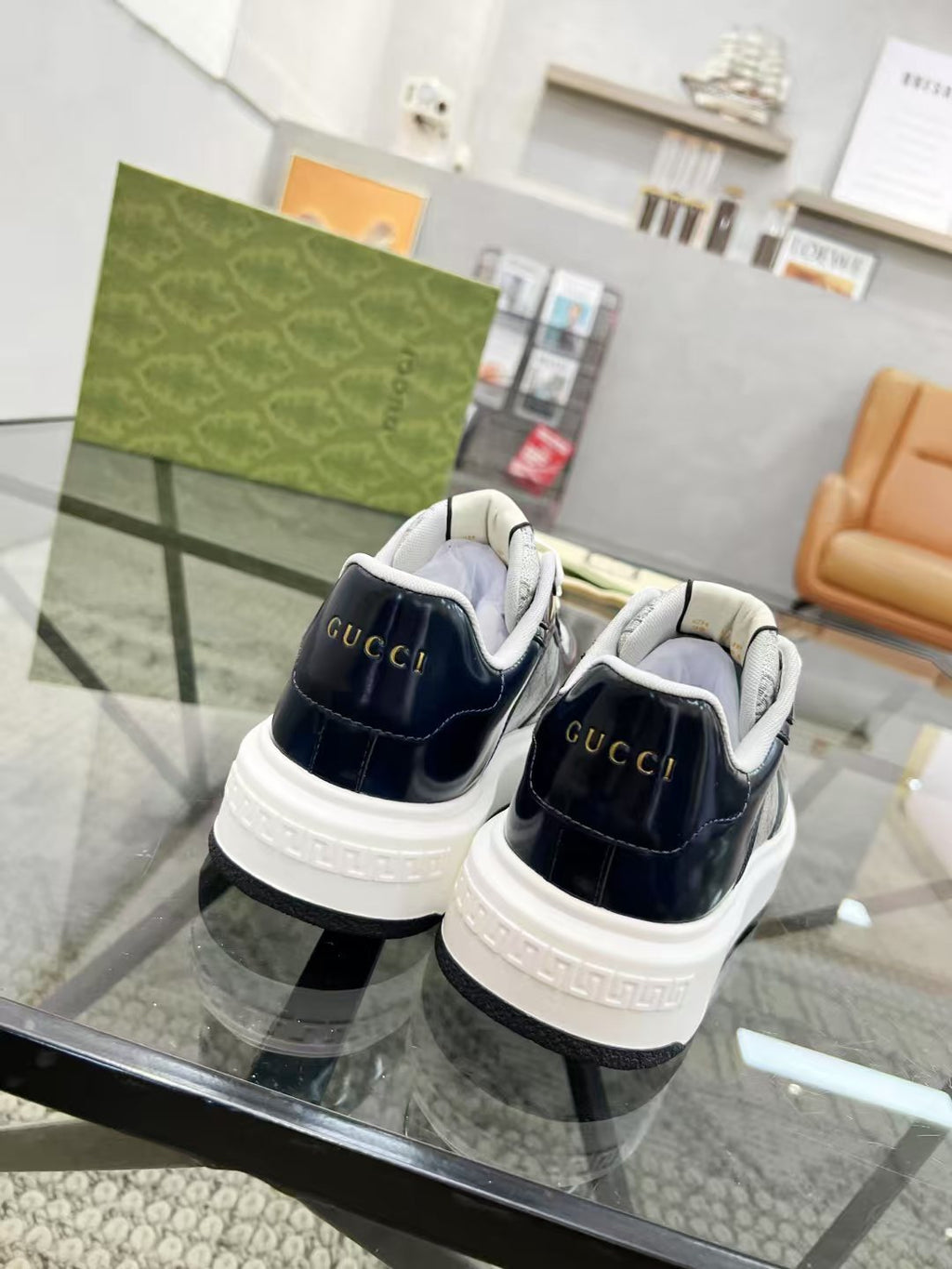 Gucci Platform Low-Top Sneakers