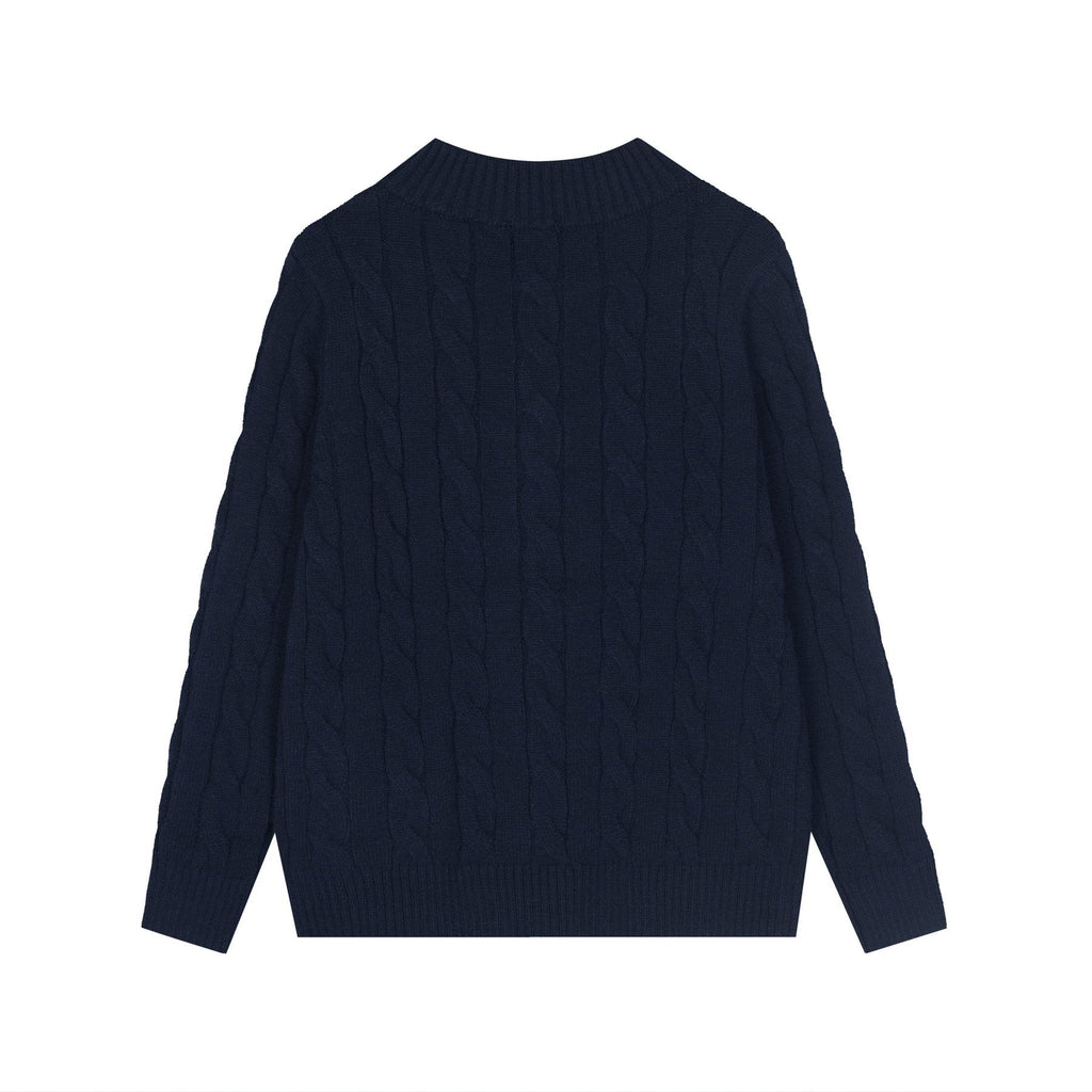 Ralph Lauren Full-Zip Cable-Knit Sweater