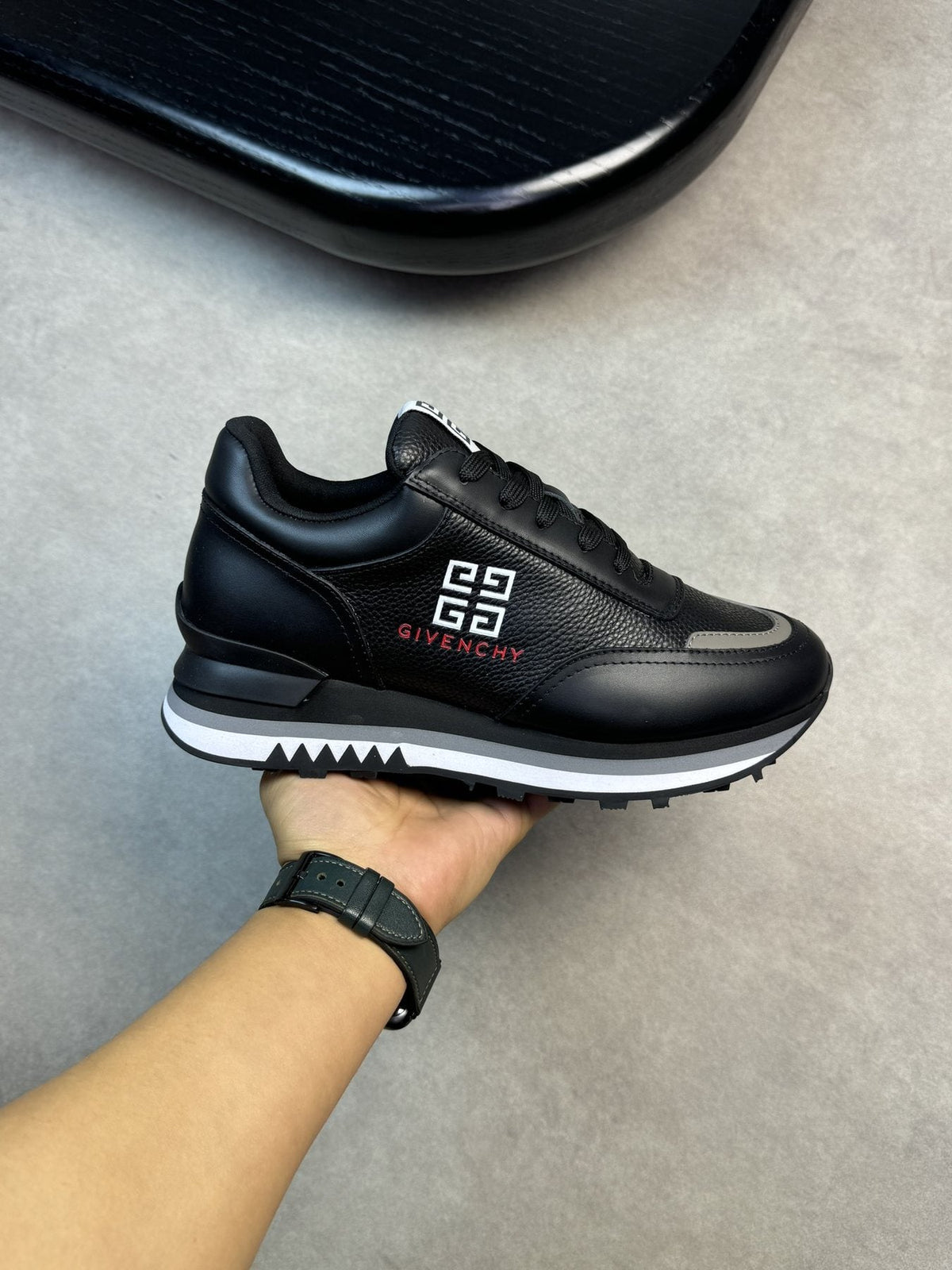 Givenchy Paneled Low-Top Sneakers