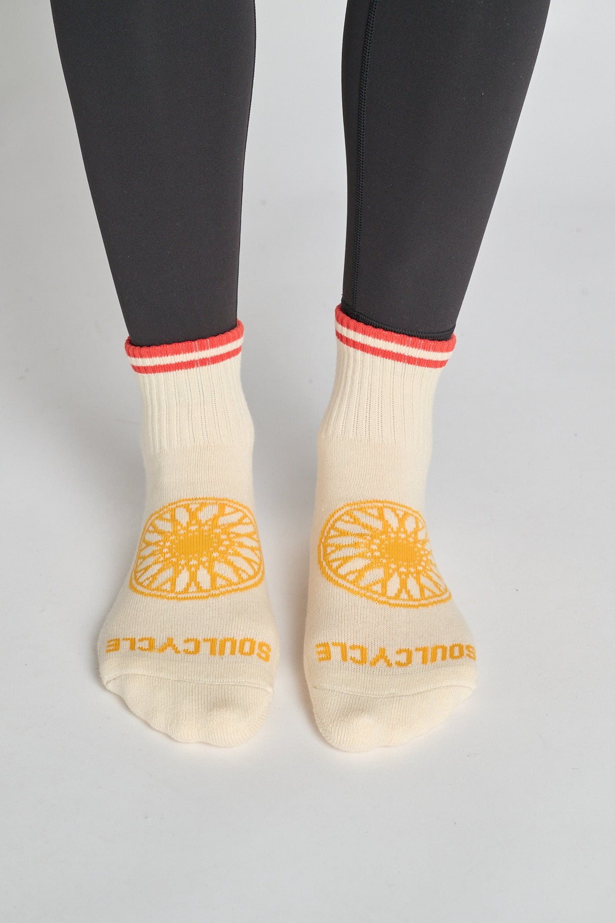 Quarter Cut Sock with Wheel